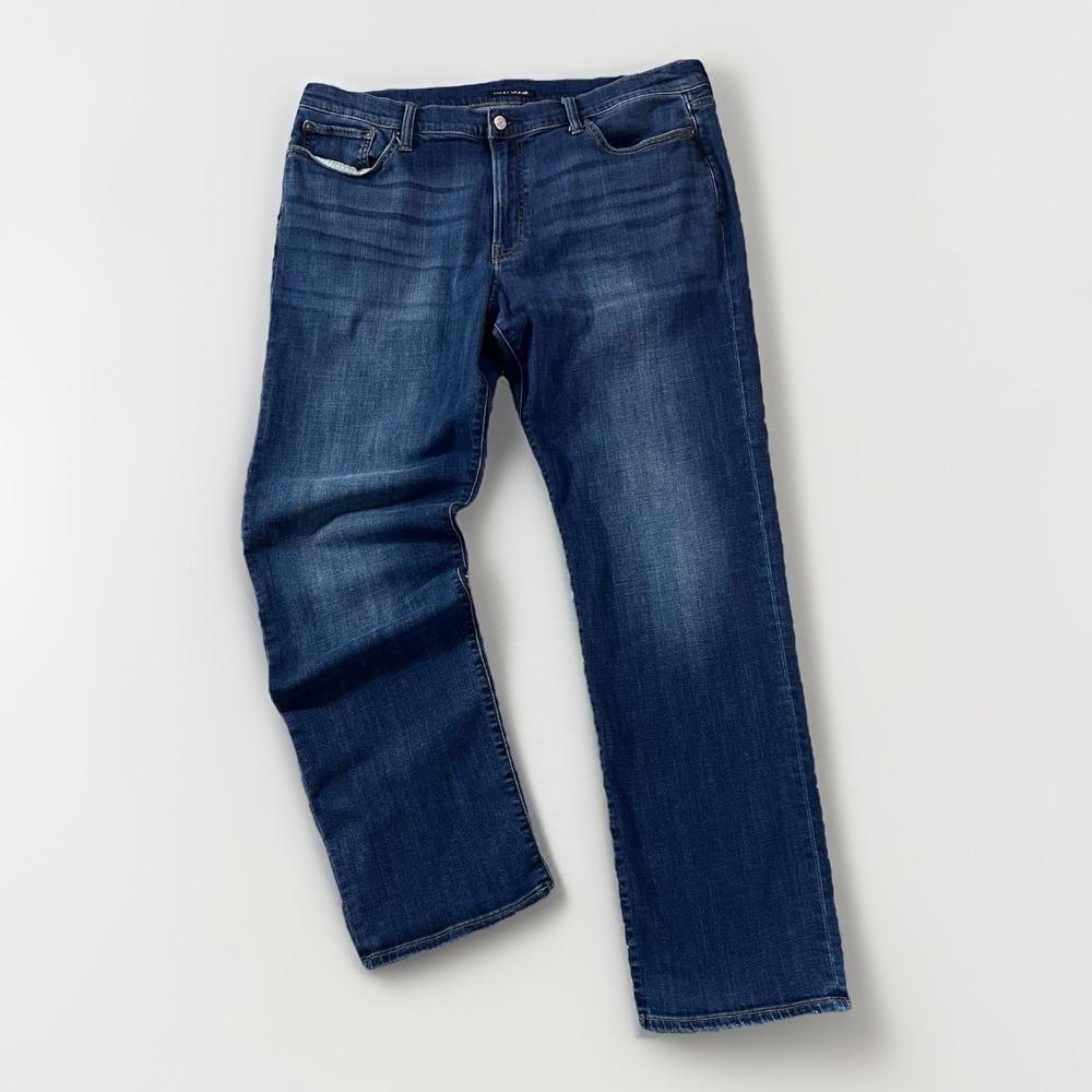 Lucky Brand 363 "Vintage Straight" Jeans Men's Size 38‎ Dark Wash Classic Denim